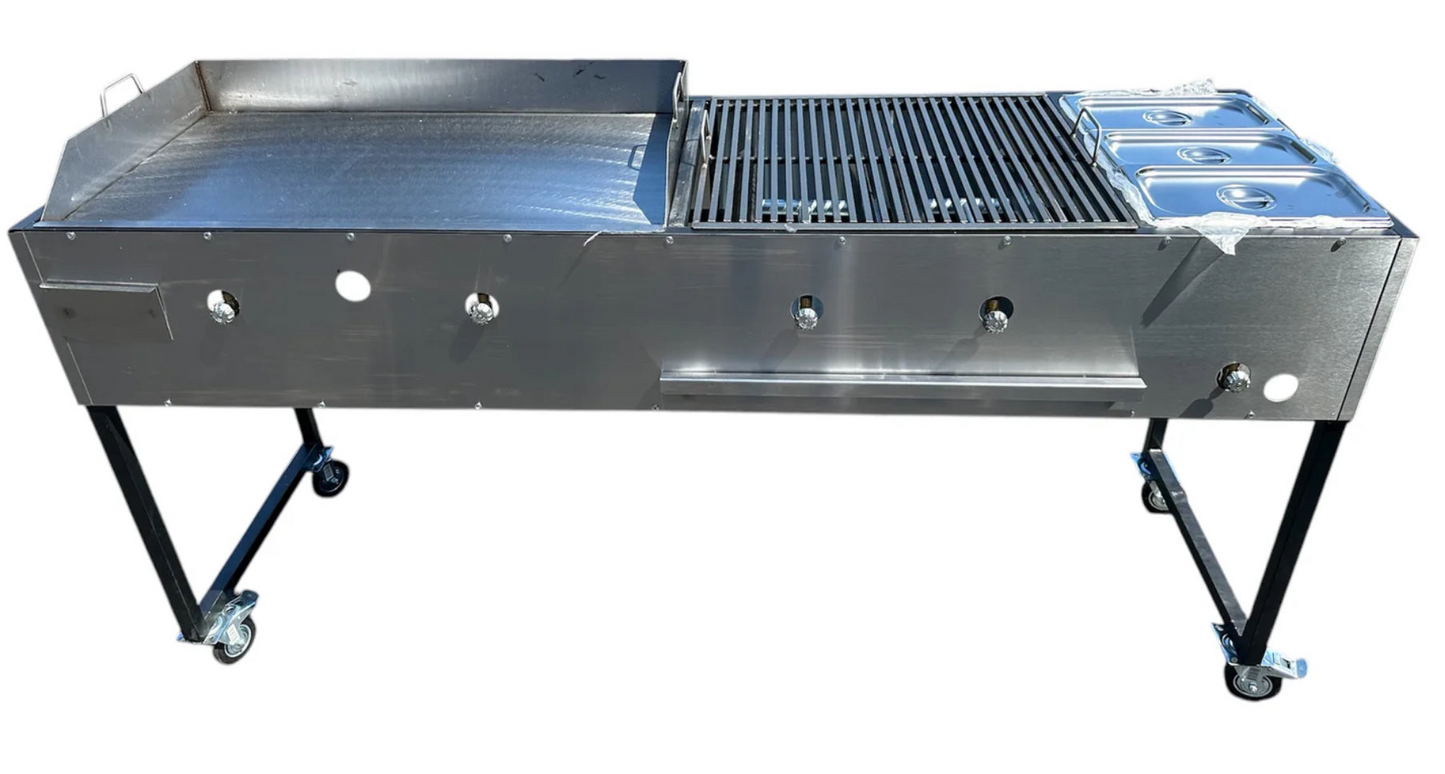 20x36 with BBQ grill