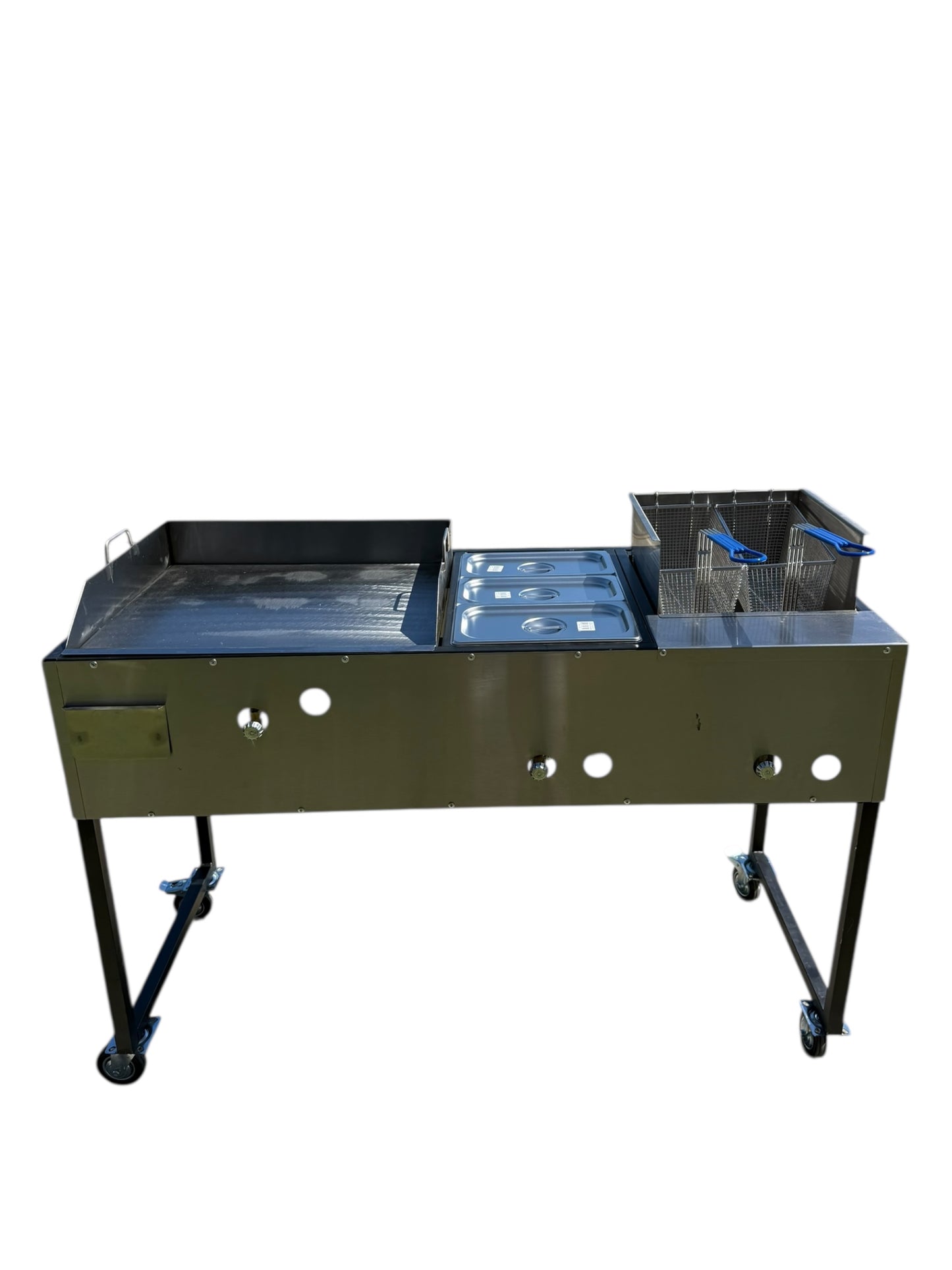Plancha 24” with fryer